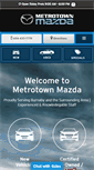 Mobile Screenshot of metrotownmazda.com